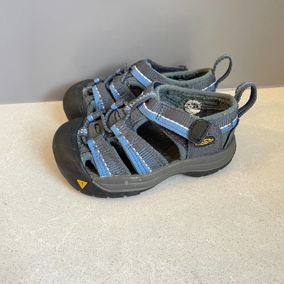 Keens Kids Newport Water Shoes Boys 5 Blue Sandals Outdoor Hiking - Picture 5 of 7